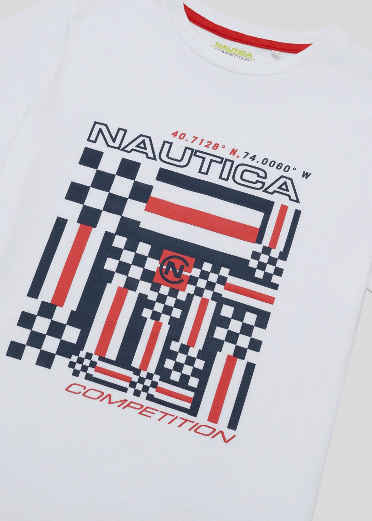 Camiseta Nautica Mangas Cortas Estampada Para Niños by Nautica