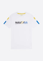 Camiseta Nautica Mangas Cortas Estampada P/ Niños by Nautica