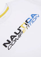 Camiseta Nautica Mangas Cortas Estampada P/ Niños by Nautica