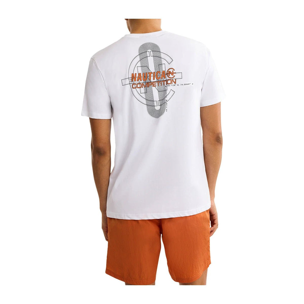 Camiseta Nautica Mangas Cortas Estampada Para Caballeros by Nautica