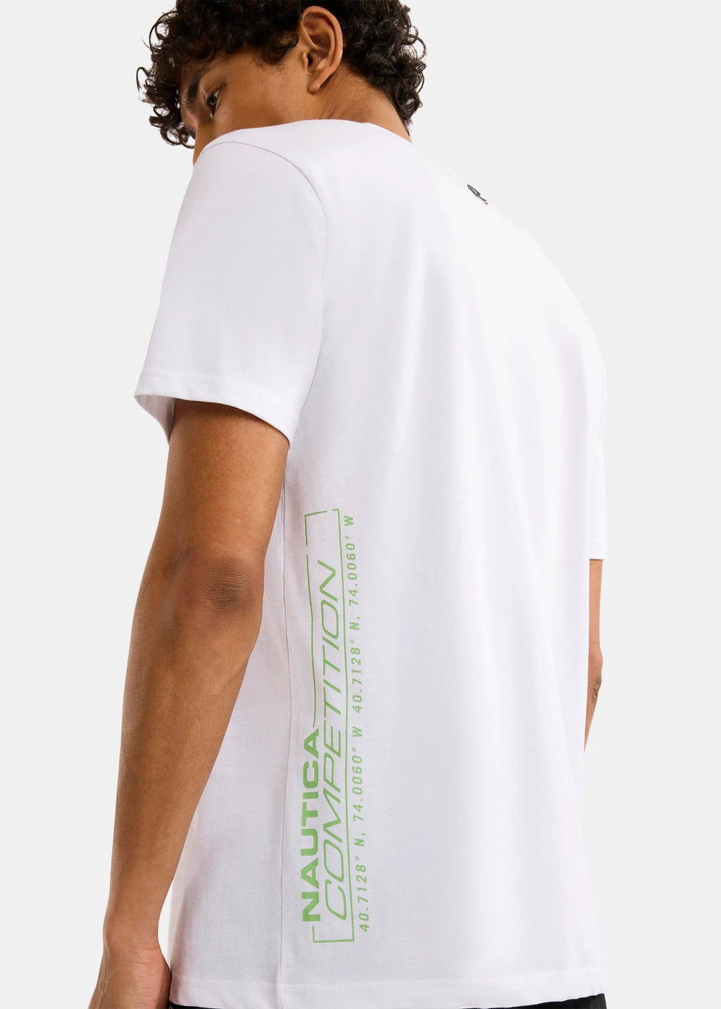 Camiseta Nautica Mangas Cortas Estampada Para Caballeros by Nautica