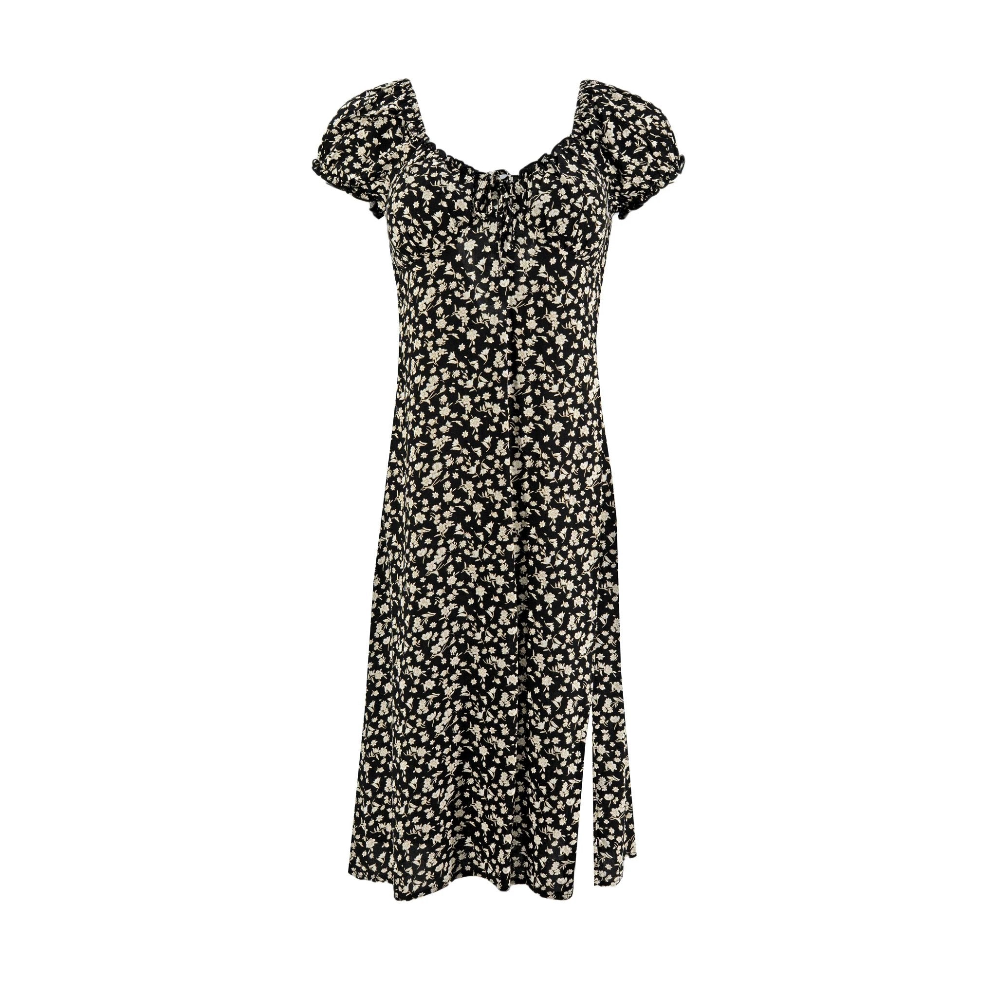 Vestido Almost Famous Mangas Cortas Floral Para Damas by Almostfamous