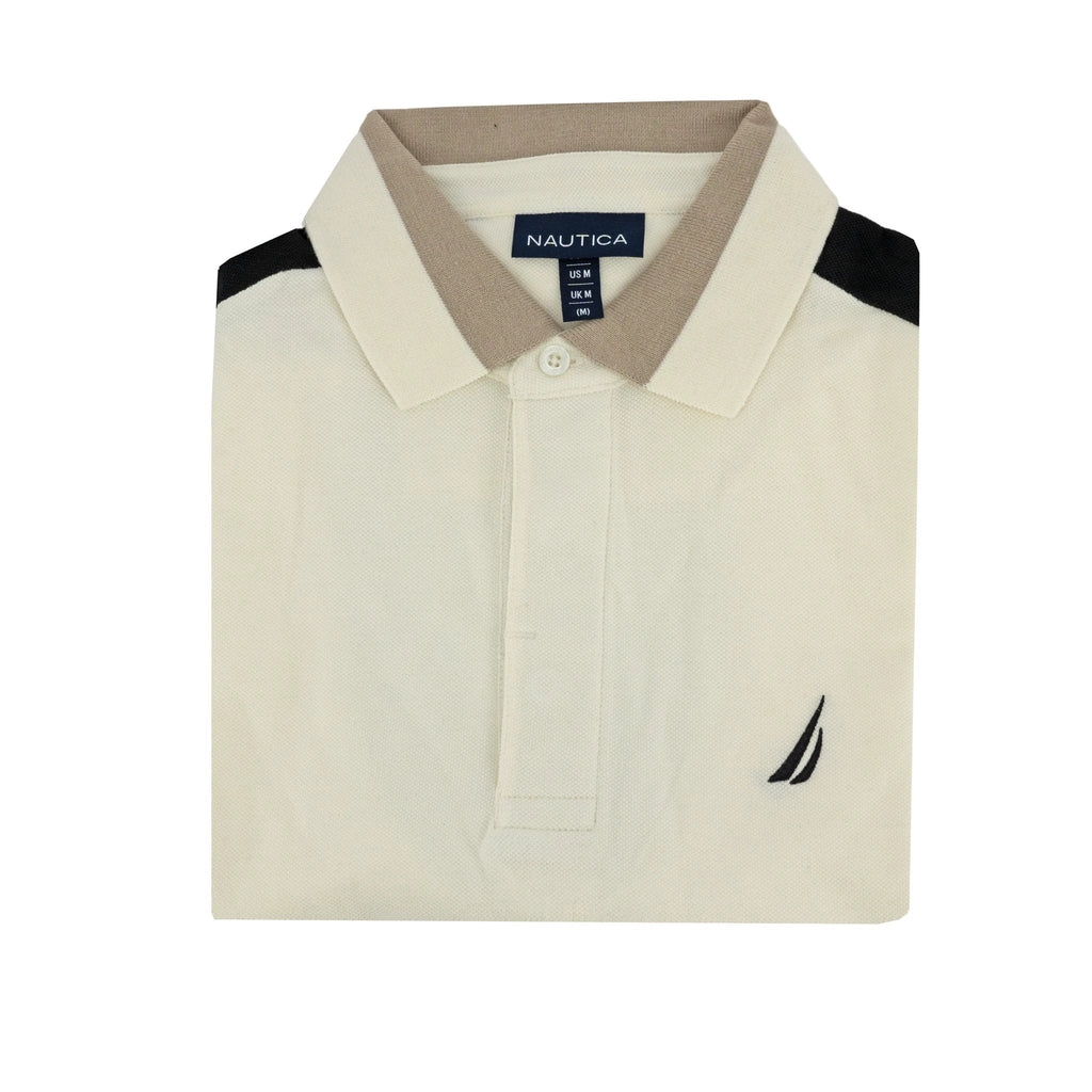 Poloshirt Nautica Mangas Cortas Liso P/ Caballeros by Nautica