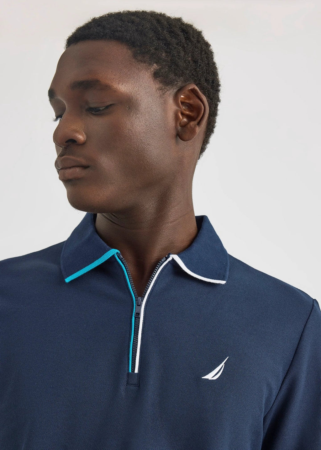 Poloshirt Nautica Mangas Cortas Estampado Para Caballeros by Nautica