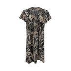 Vestido Nanette Mangas Cortas Estampado para Damas