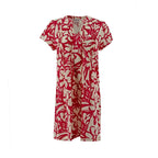Vestido Nanette Mangas Cortas Estampado para Damas