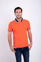 Poloshirt Oscar De La Renta Mangas Cortas Liso Para Caballeros by Oscar De La Renta
