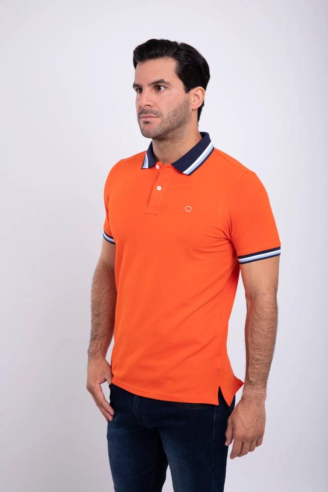Poloshirt Oscar De La Renta Mangas Cortas Liso Para Caballeros by Oscar De La Renta