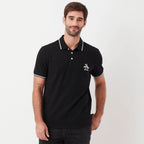 Poloshirt Penguin Mangas Cortas Liso Para Caballeros by Penguin