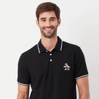 Poloshirt Penguin Mangas Cortas Liso Para Caballeros by Penguin