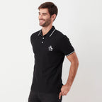 Poloshirt Penguin Mangas Cortas Liso Para Caballeros by Penguin