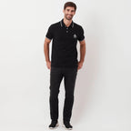 Poloshirt Penguin Mangas Cortas Liso Para Caballeros by Penguin