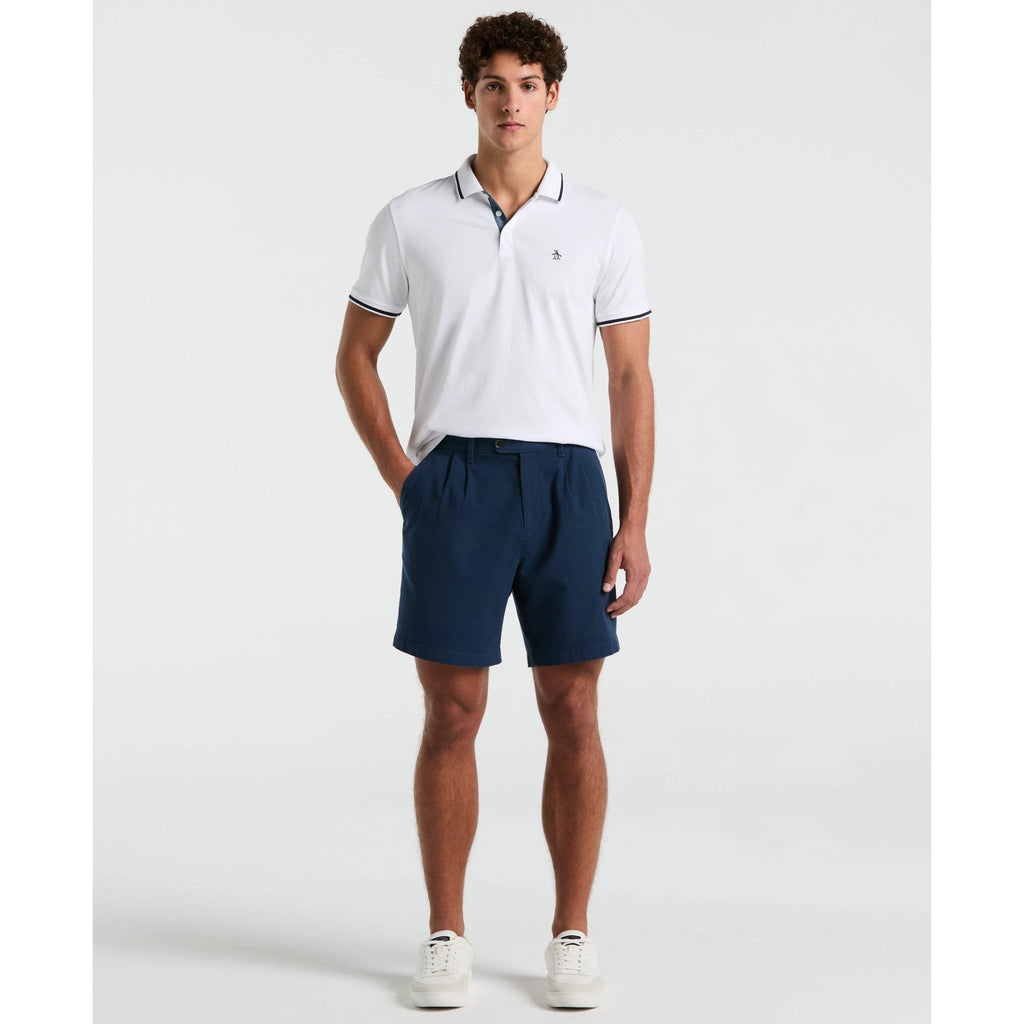 Poloshirt Penguin Mangas Cortas Liso Para Caballeros by Penguin