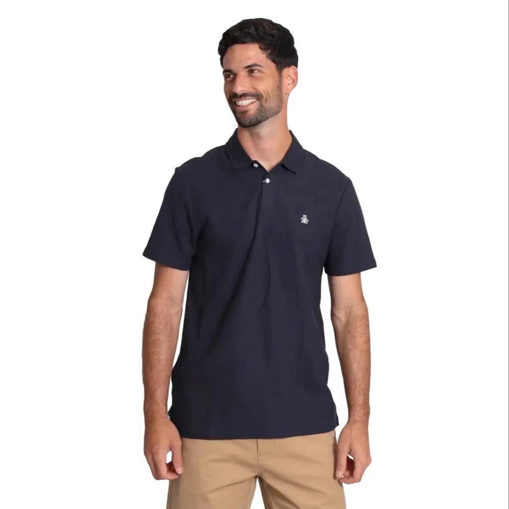 Poloshirt Penguin Mangas Cortas Liso Para Caballeros by Penguin