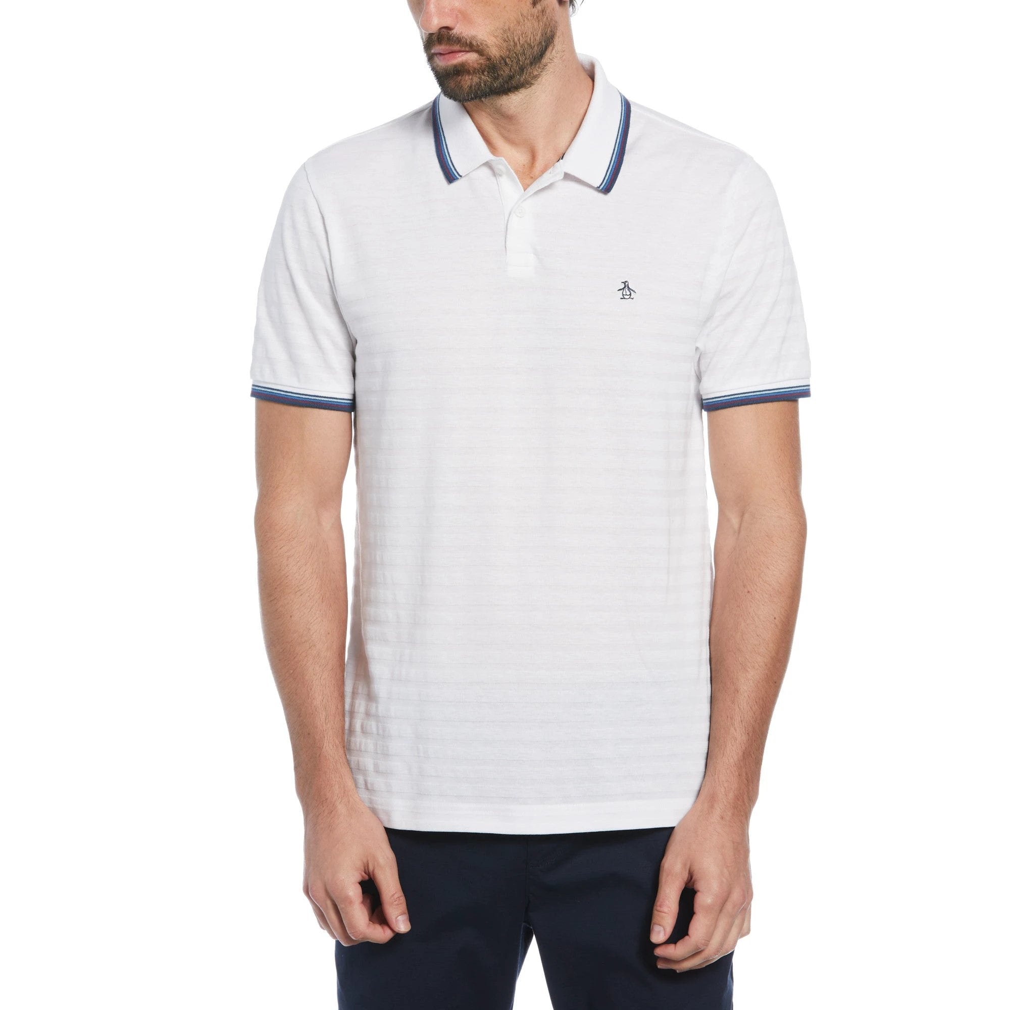 Poloshirt Penguin Mangas Cortas Liso P/ Caballeros by Penguin
