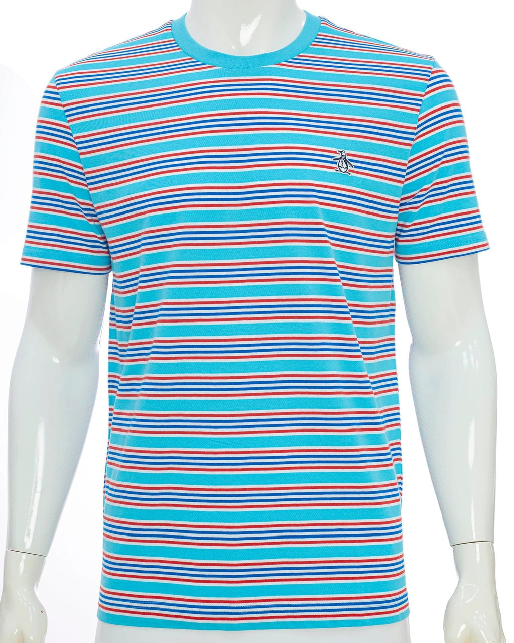 Camiseta Penguin Mangas Cortas Rayas P/ Caballeros by Penguin