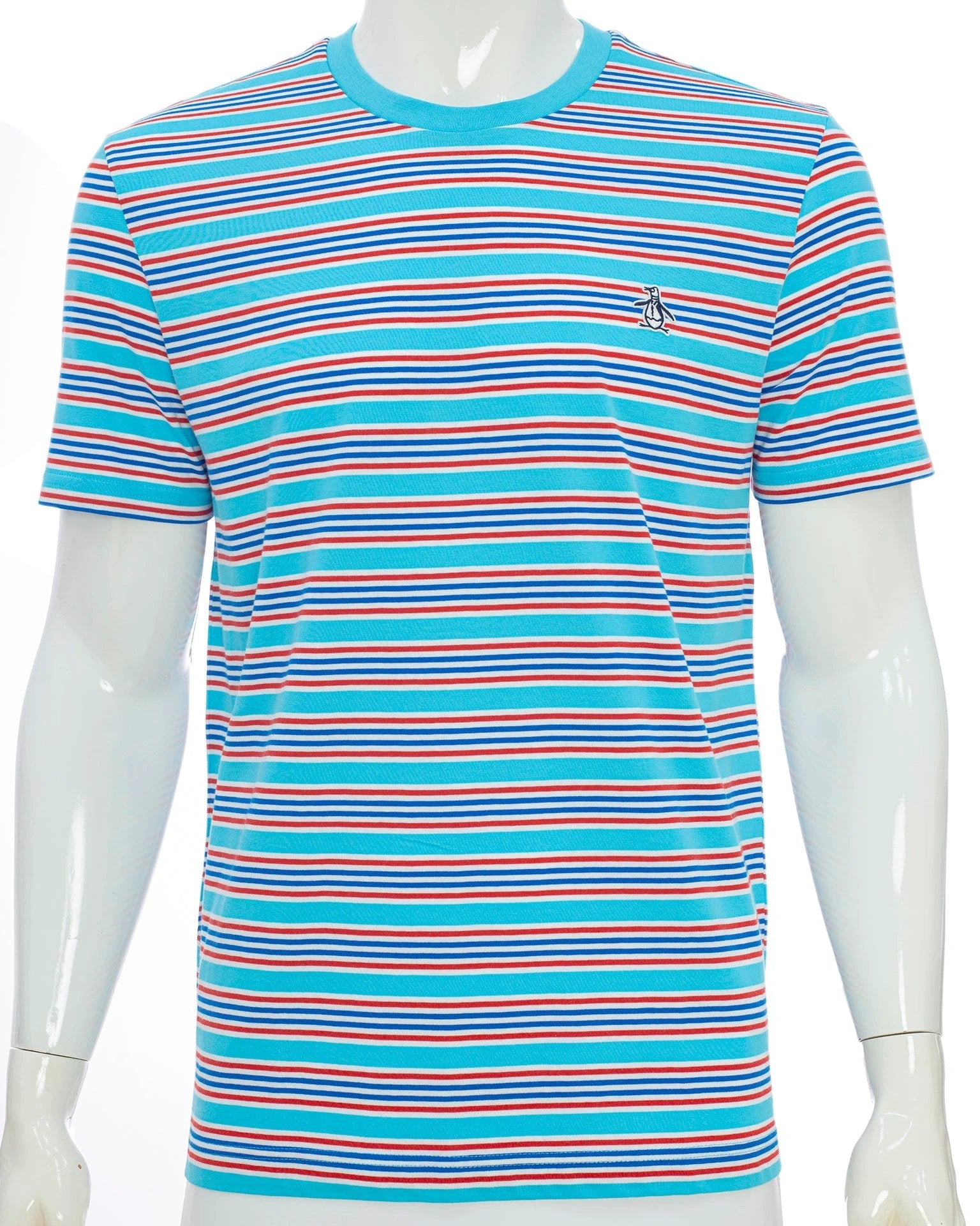 Camiseta Penguin Mangas Cortas Rayas P/ Caballeros by Penguin