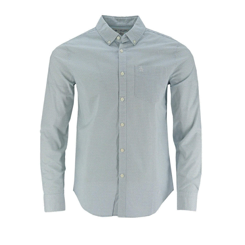Camisa Penguin Mangas Largas Estampada Para Caballeros by Penguin
