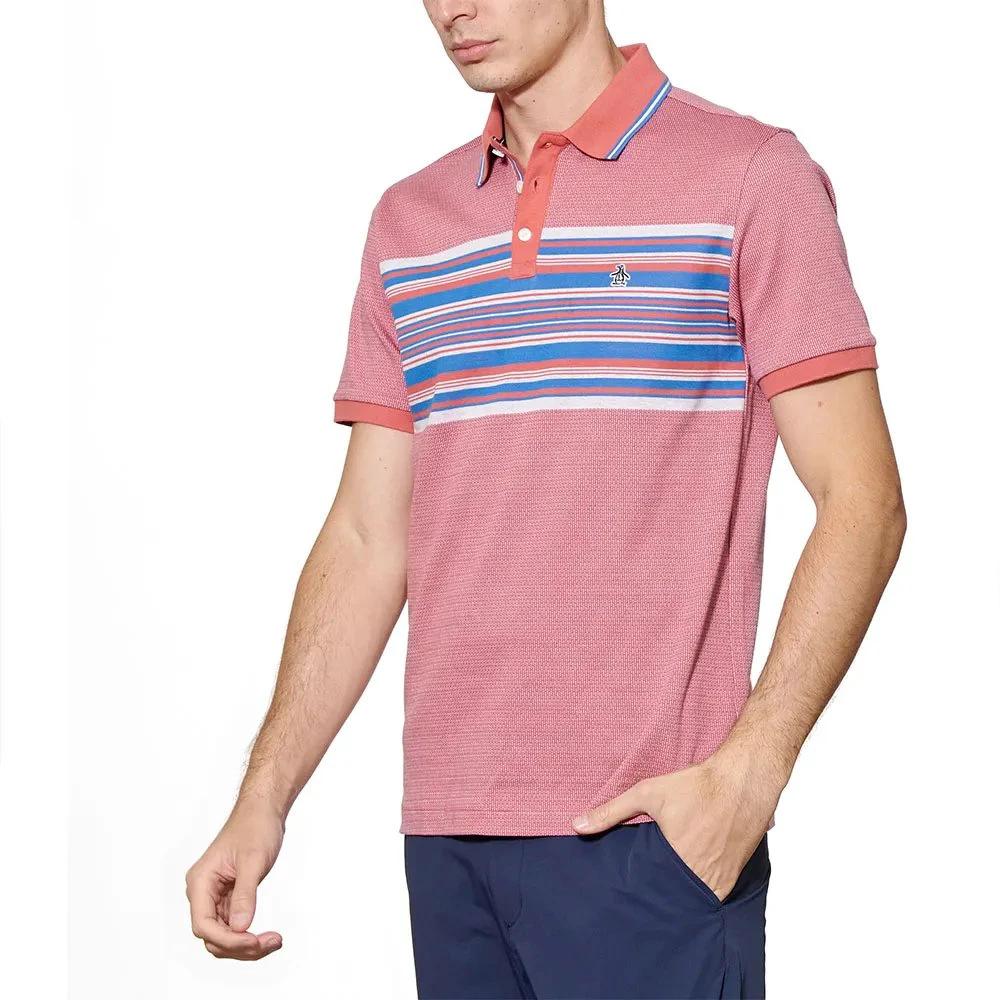 Poloshirt Penguin Mangas Cortas Rayas Para Caballeros by Penguin