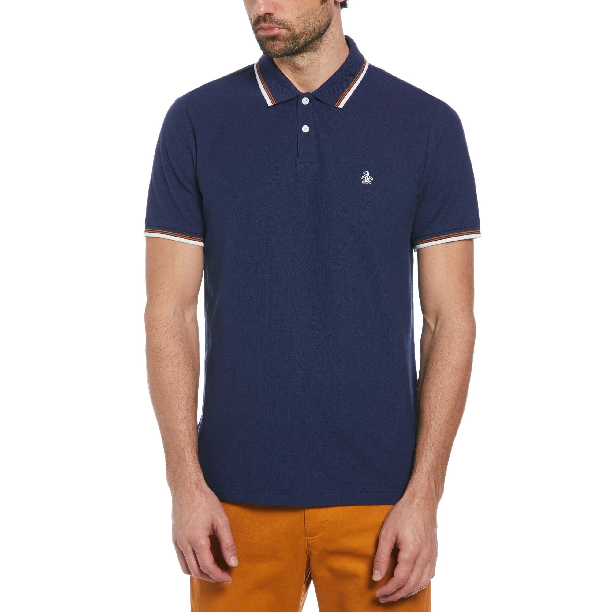 Poloshirt Penguin Mangas Cortas Liso P/ Caballeros by Penguin