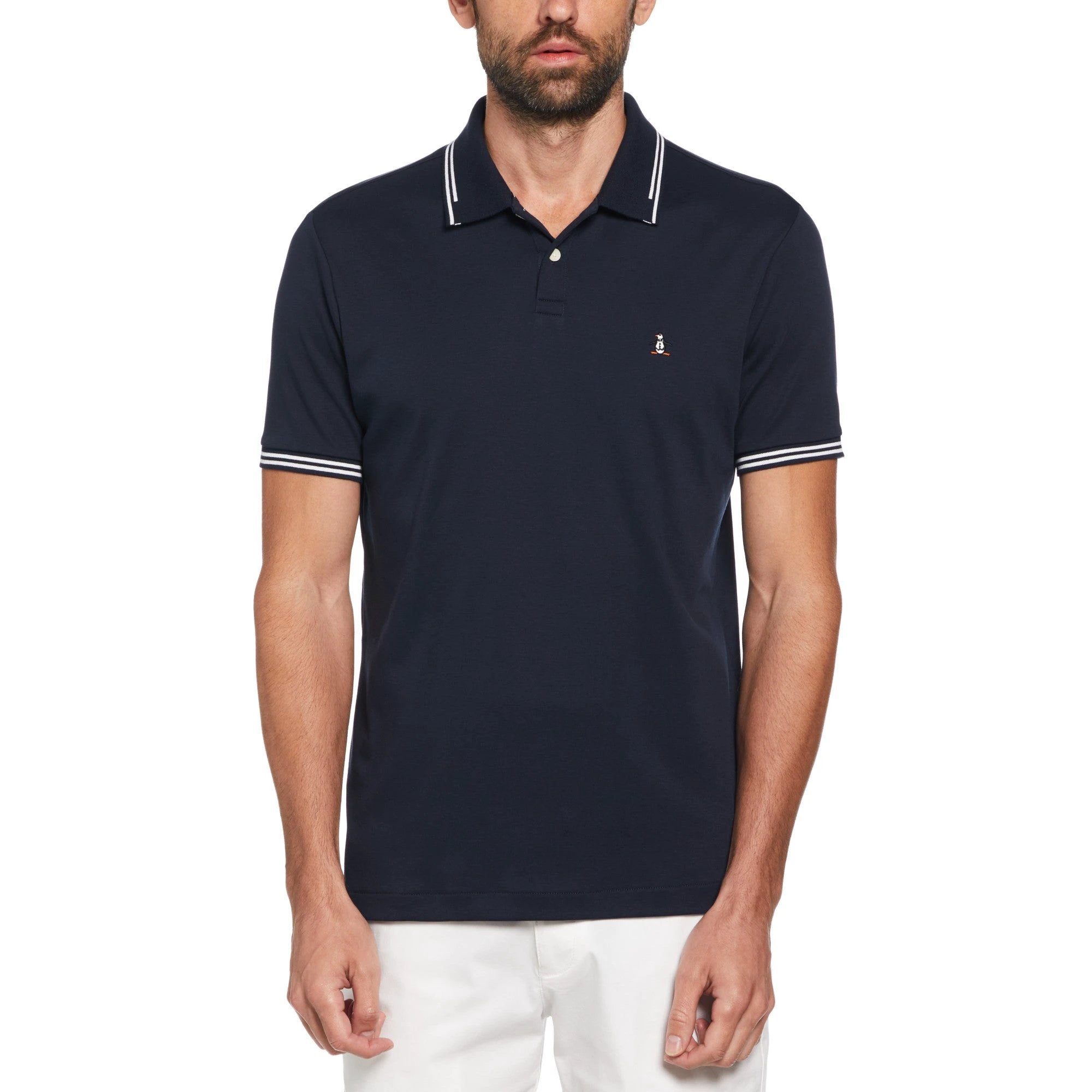 Poloshirt Penguin Mangas Cortas Liso P/ Caballeros by Penguin