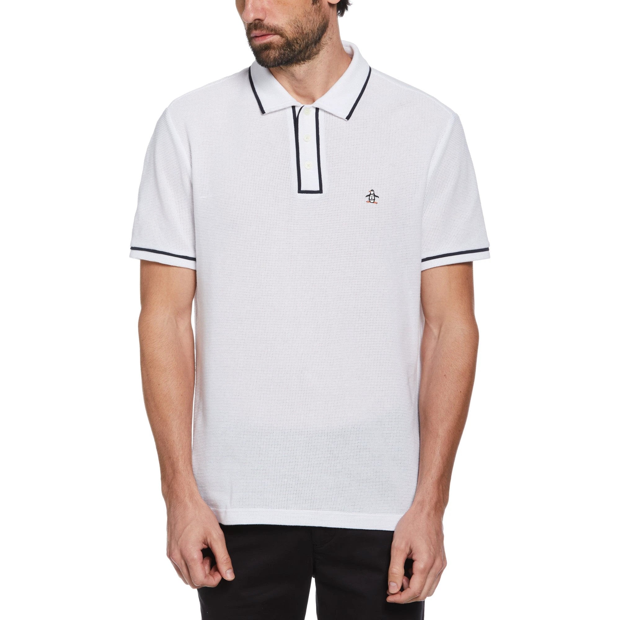 Poloshirt Penguin Mangas Cortas Liso P/ Caballeros by Penguin