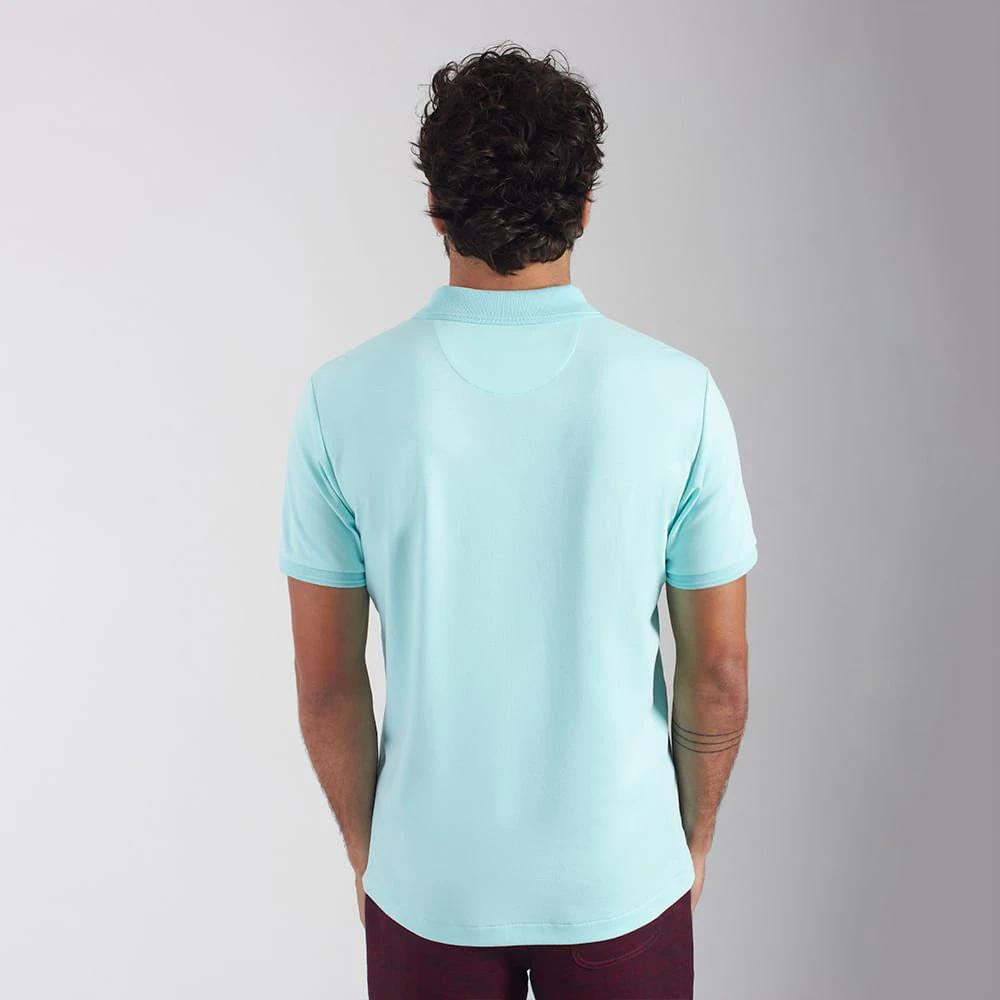 Poloshirt Penguin Mangas Cortas Liso Para Caballeros by Penguin