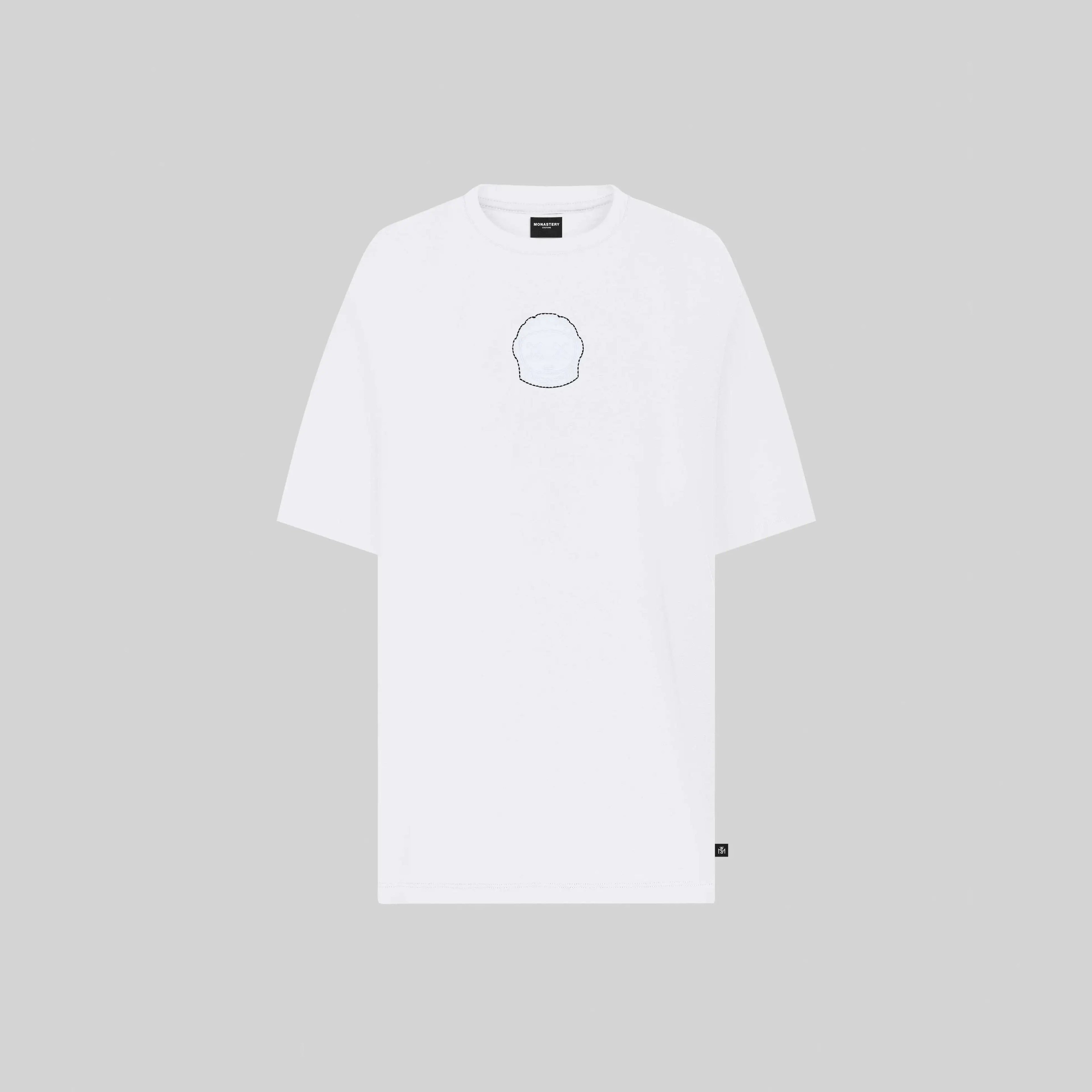 EPSILON T-SHIRT OVERSIZE WHITE - Monastery