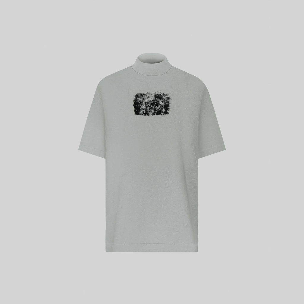 ROUGE T-SHIRT OVERSIZE SEA GRASS - Monastery