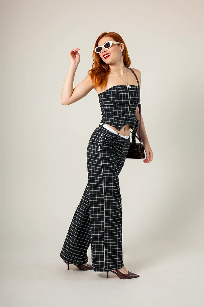 PANTALÓN DOBLE PRETINA VESTIR B-F 7950.