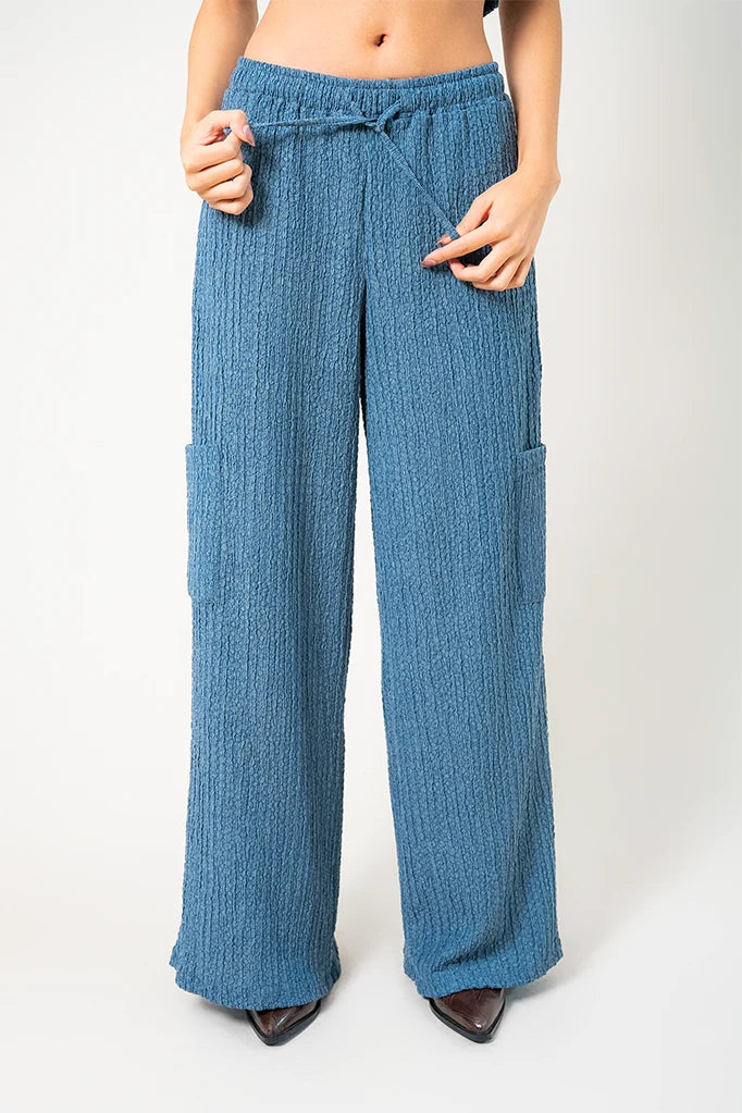 PANTALON FLUIDO TEXTURA R-C 8712.