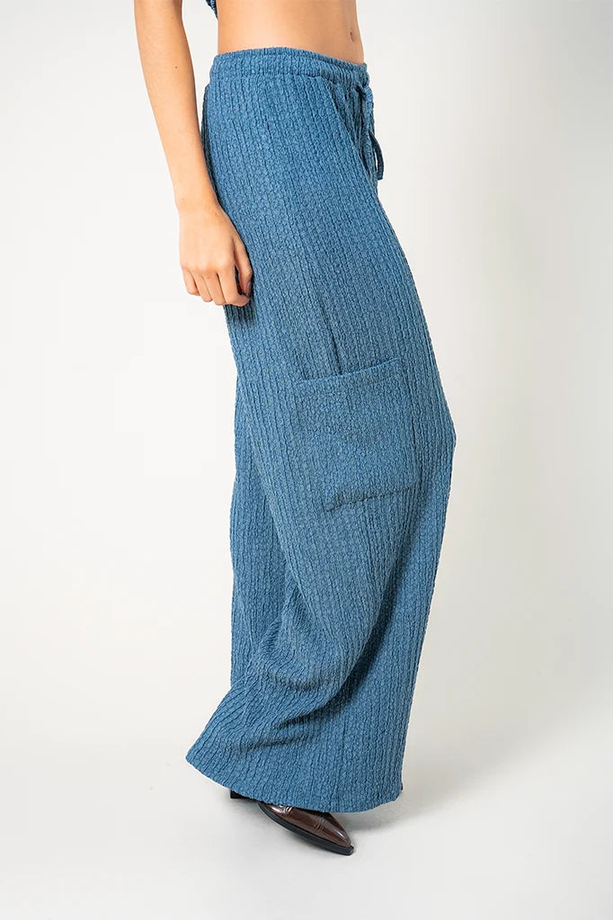 PANTALON FLUIDO TEXTURA R-C 8712.
