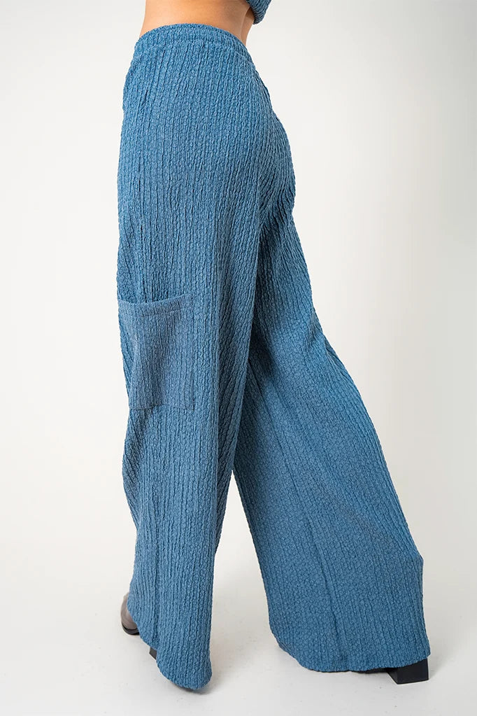 PANTALON FLUIDO TEXTURA R-C 8712.