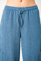 PANTALON FLUIDO TEXTURA R-C 8712.
