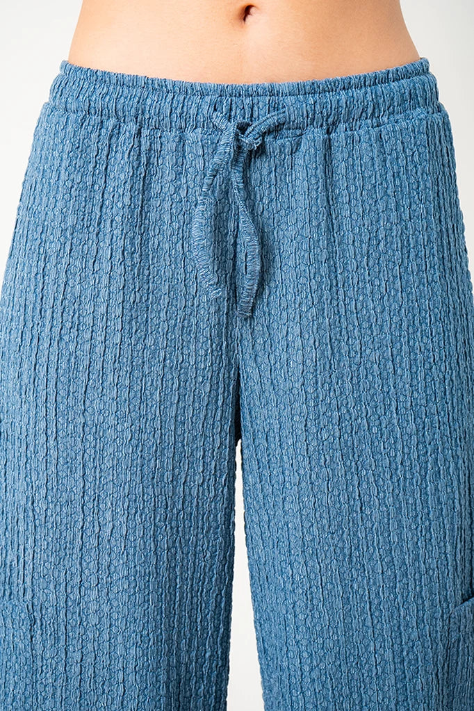 PANTALON FLUIDO TEXTURA R-C 8712.
