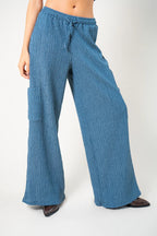 PANTALON FLUIDO TEXTURA R-C 8712.