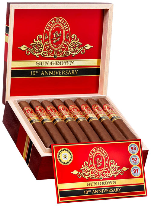 PERDOMO 10 ANNIVERSARY FIGURADO SUN GROWN DE 25