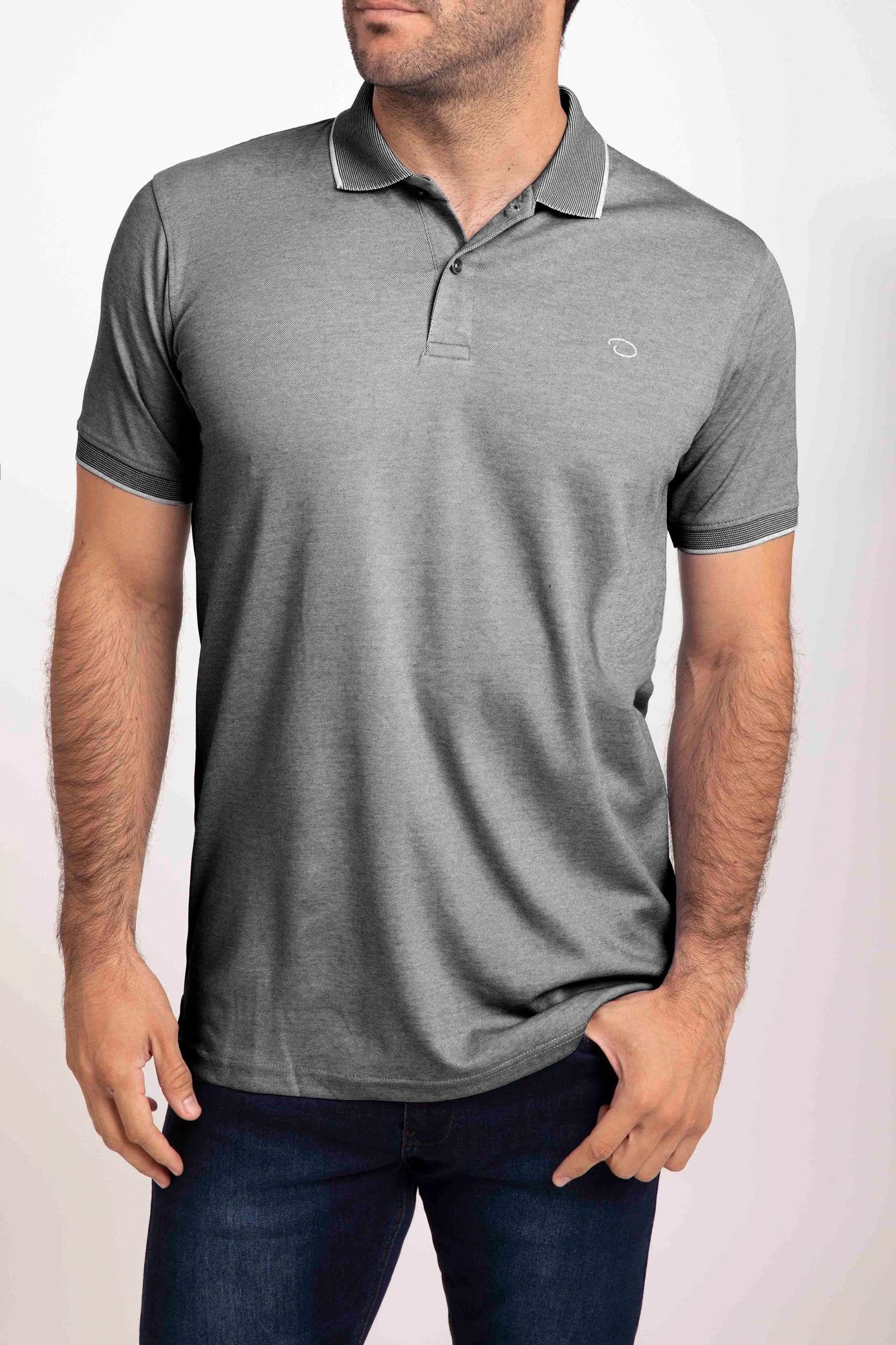 Poloshirt Oscar De La Renta Mangas Cortas Liso Para Caballeros by Oscar De La Renta