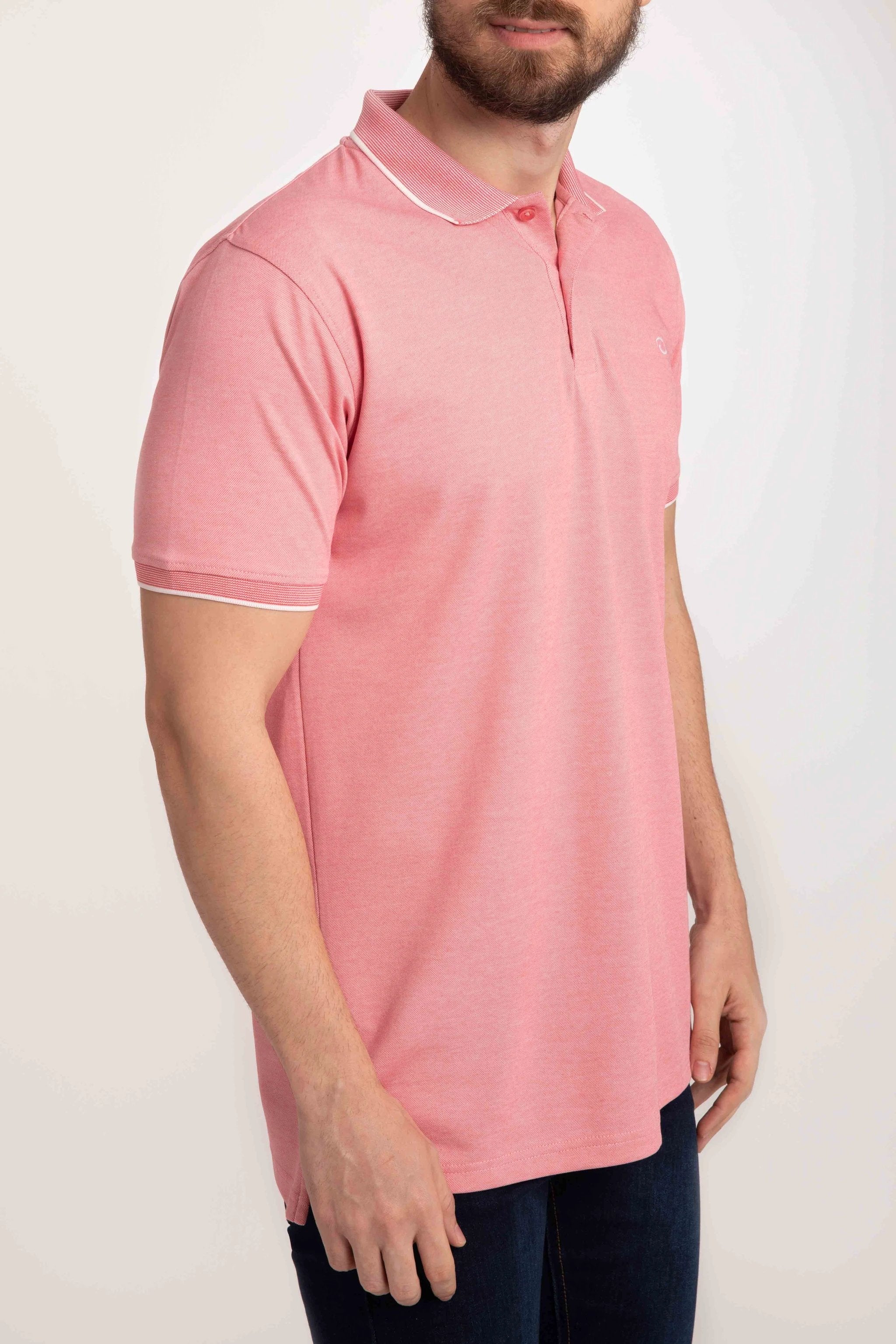 Poloshirt Oscar De La Renta Mangas Cortas Liso Para Caballeros by Oscar De La Renta