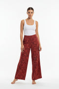 Pantalon Igua Puntos Burgundi - moda mujer Colombia OchoCinco