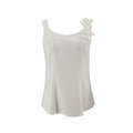Blusa Rio + Rain Mangas Cortas Lisa para Damas