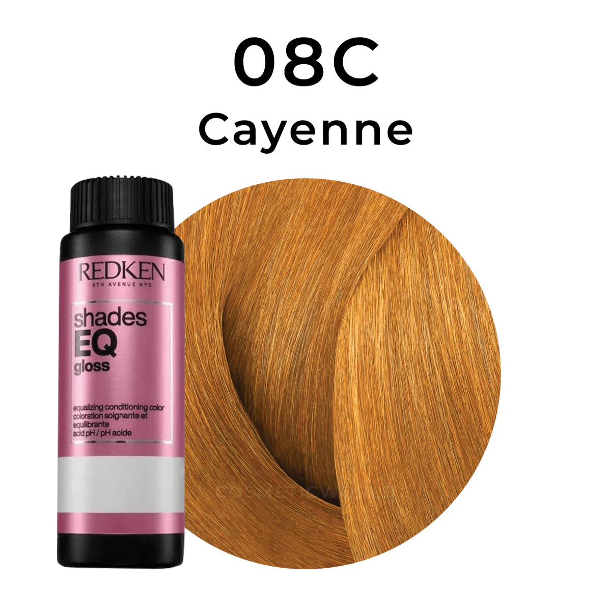 REDKEN SHADES EQ 8C CAYENNE