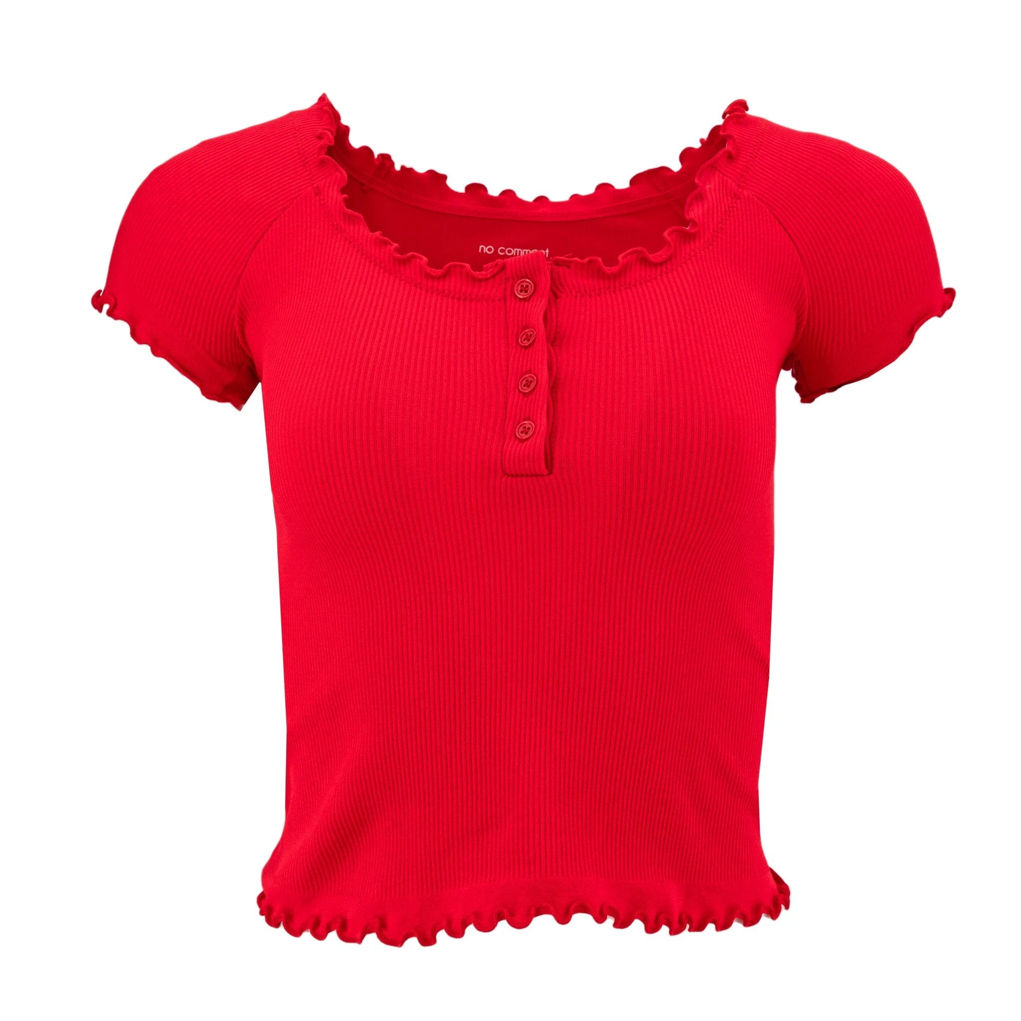 Blusa No Comment Mangas Cortas Lisa P/ Damas by Adrienne Vittadini