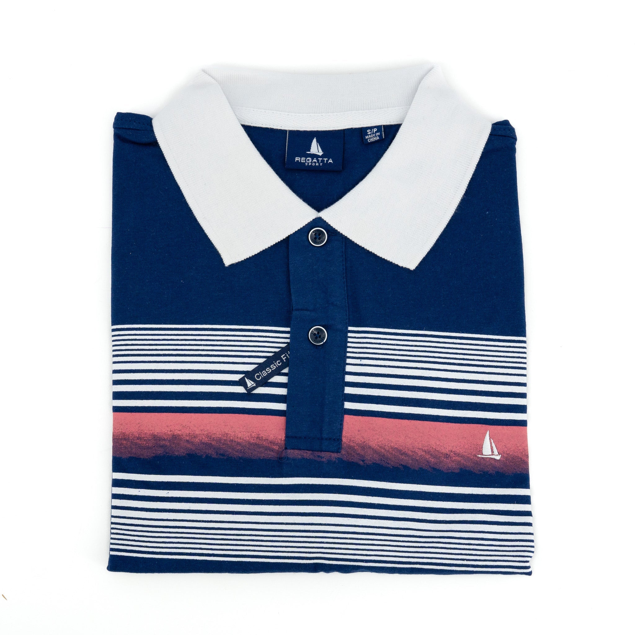Poloshirt Regatta Mangas Cortas Rayas P/ Caballeros by Regatta