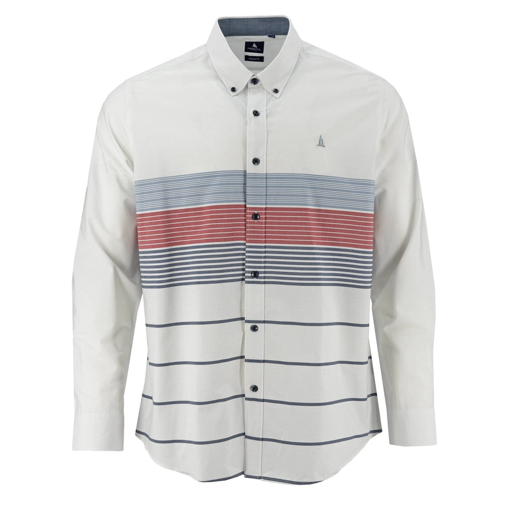 Camisa Regatta Mangas Largas Rayas Para Caballeros by Regatta