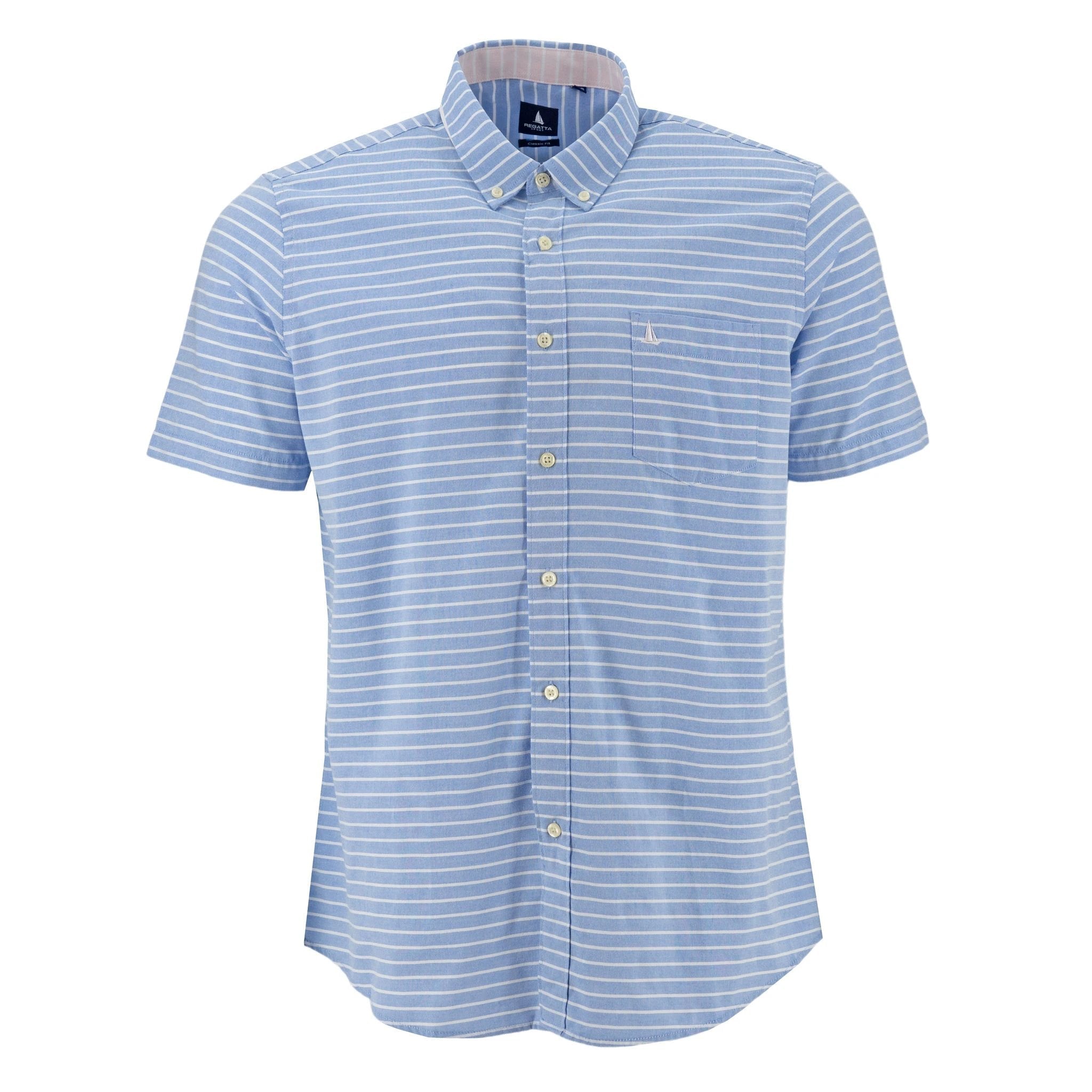 Camisa Regatta Mangas Cortas Rayas Para Caballeros by Regatta