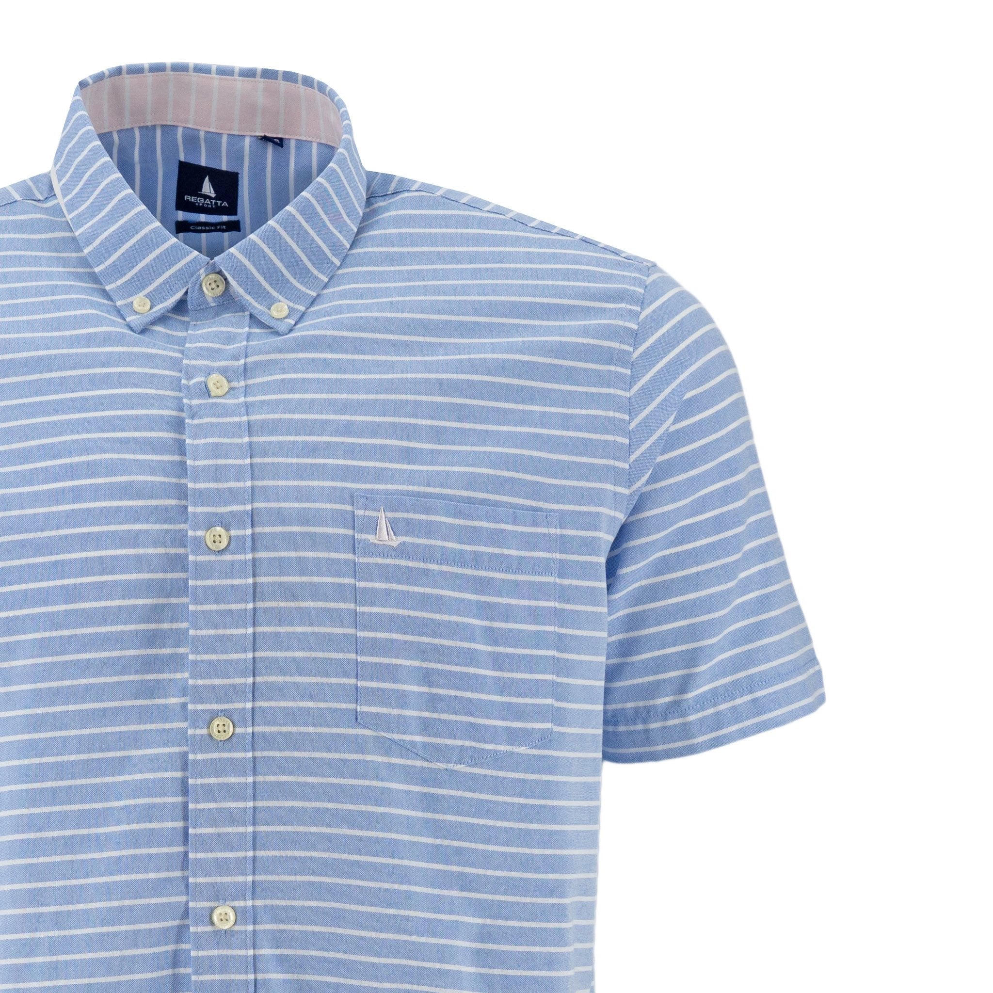 Camisa Regatta Mangas Cortas Rayas Para Caballeros by Regatta