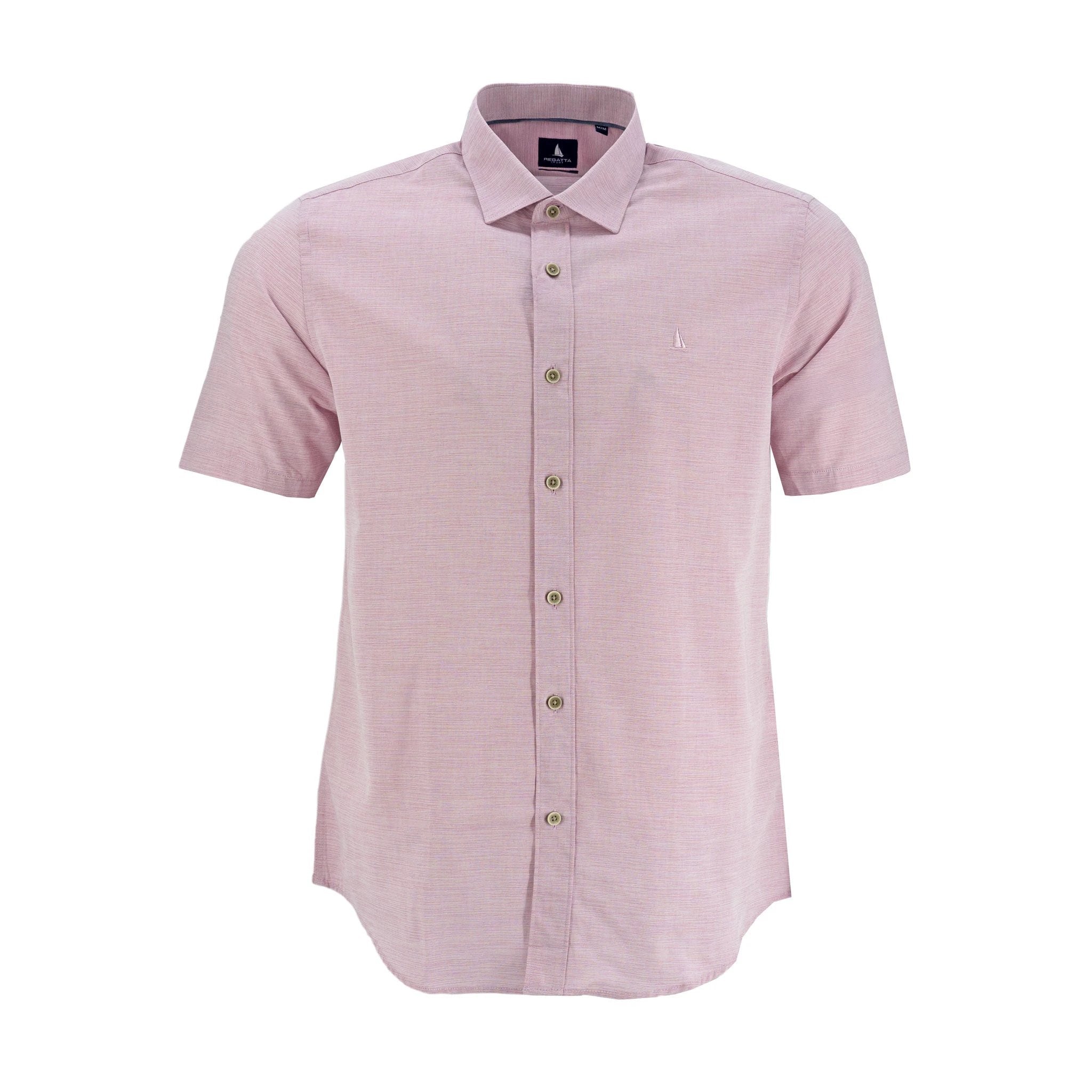 Camisa Regatta Mangas Cortas Lisa Para Caballeros by Regatta