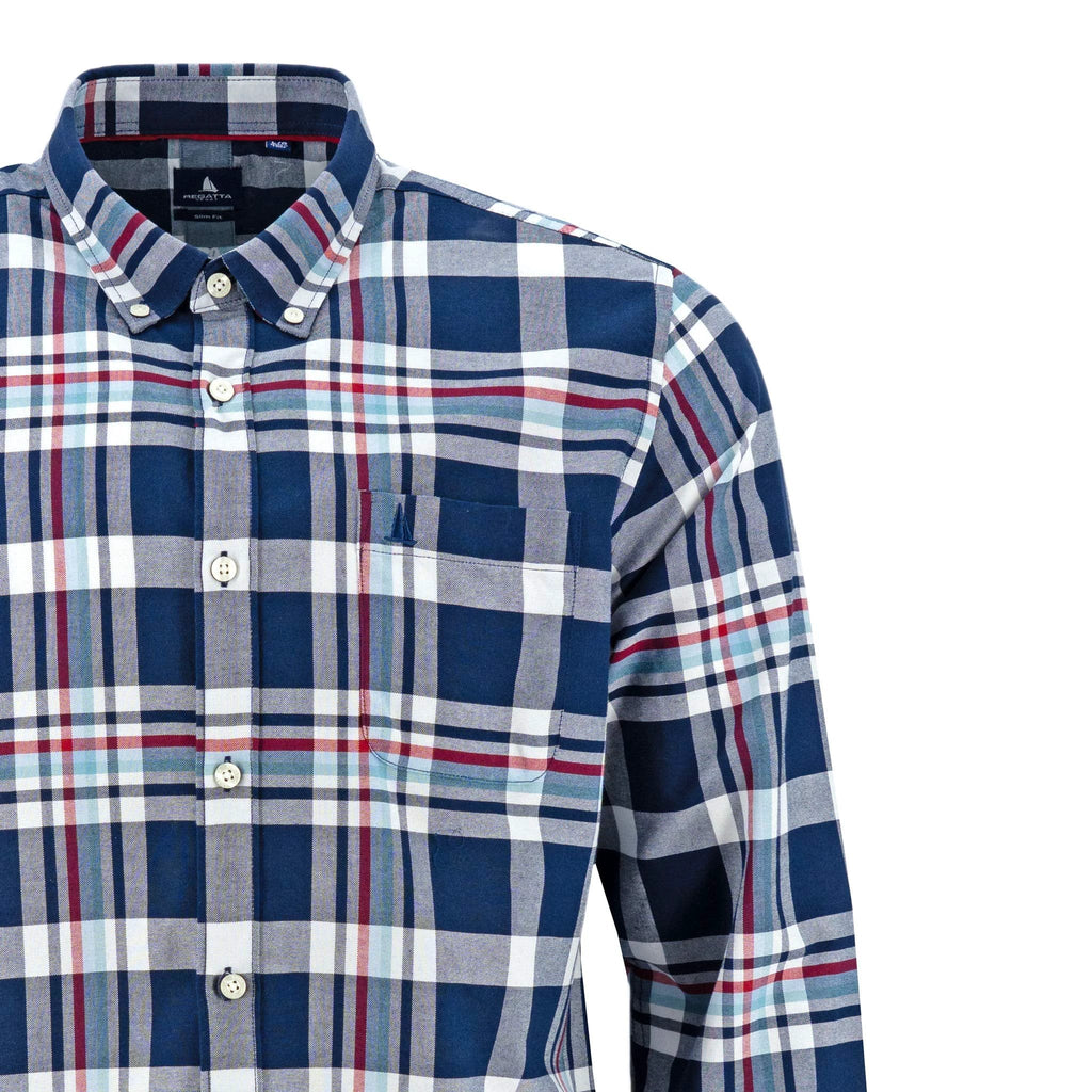 Camisa Regatta Mangas Largas Cuadros Para Caballeros by Regatta