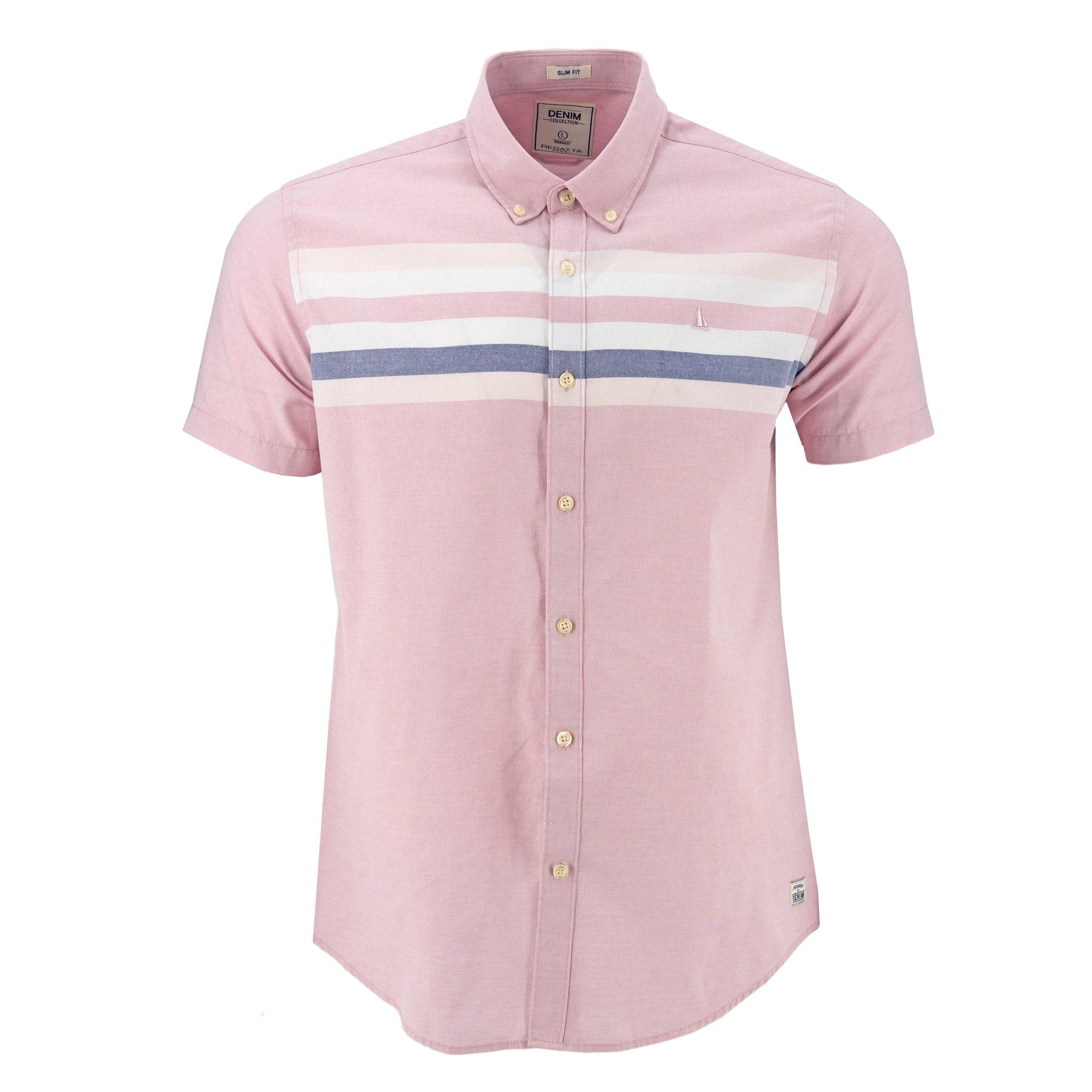 Camisa Regatta Mangas Cortas Rayas Para Caballeros by Regatta